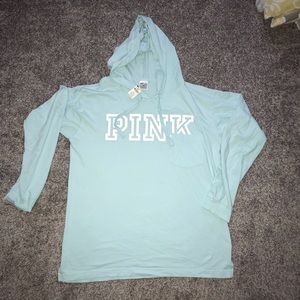 NWT- PINK oversized sweater hoodie